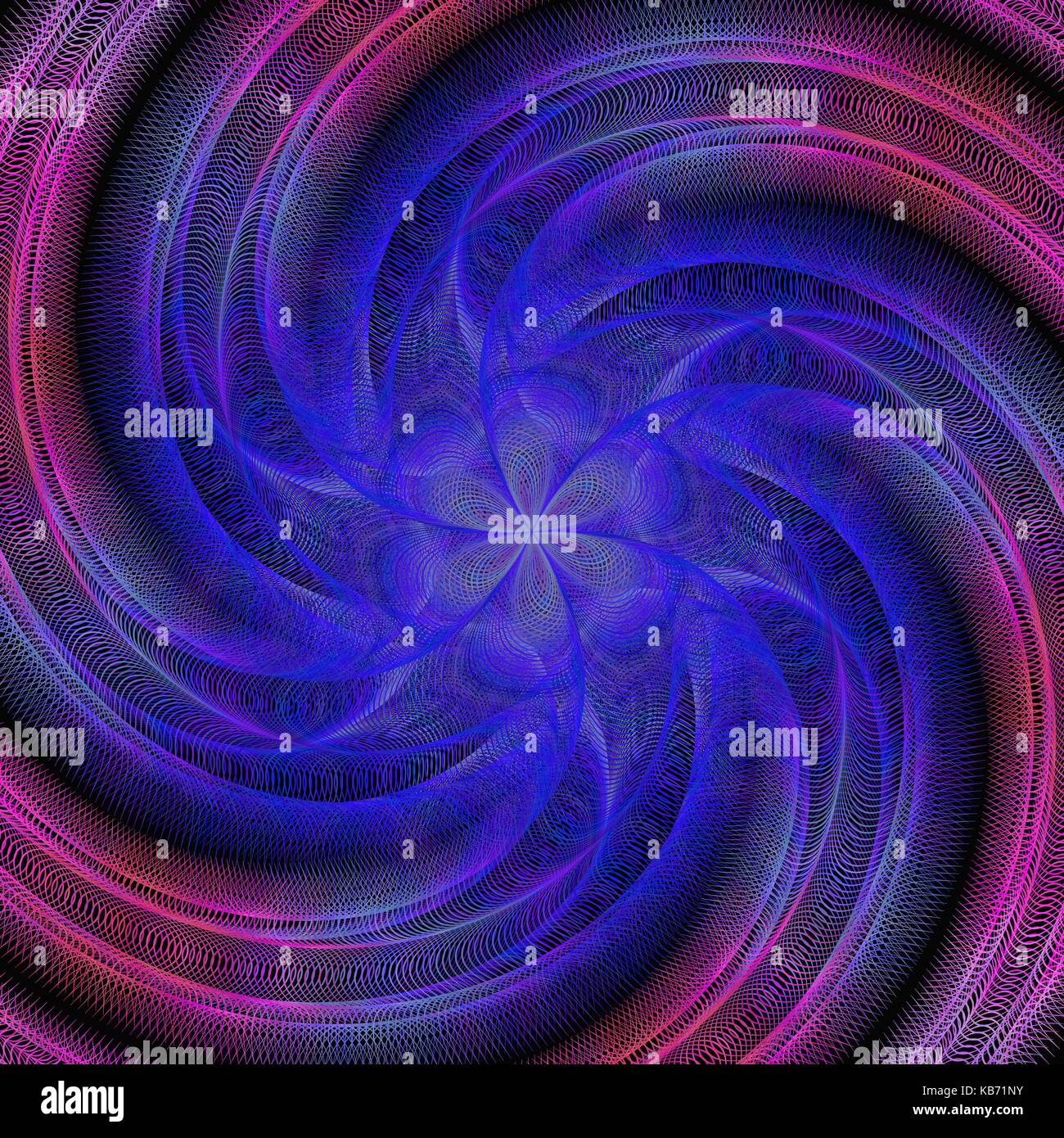 Abstract spiral fractal background Stock Vector Image & Art - Alamy