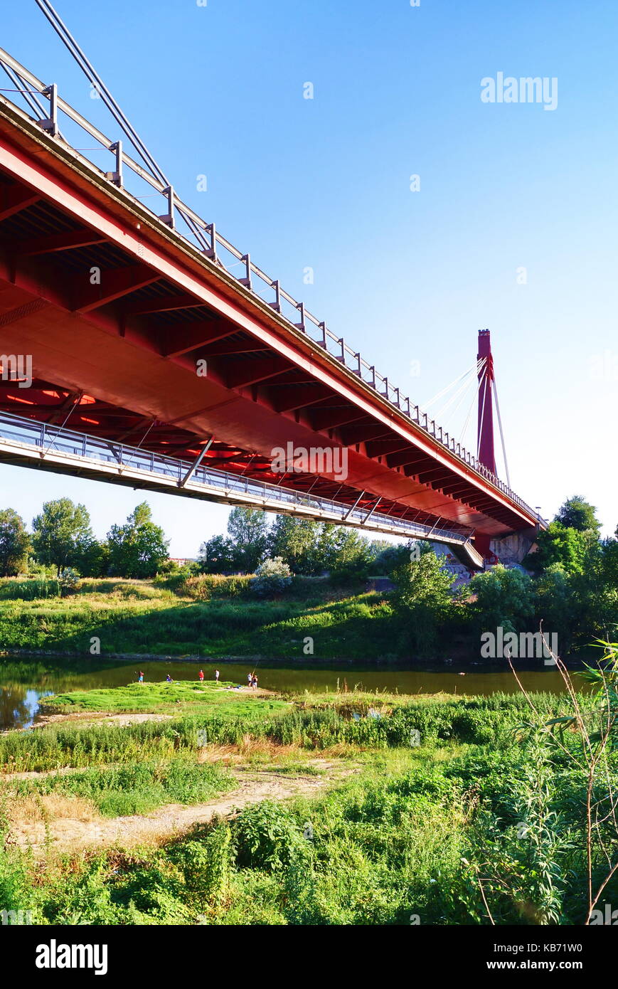 Indiano Bridge Florence Italy Stock Photo