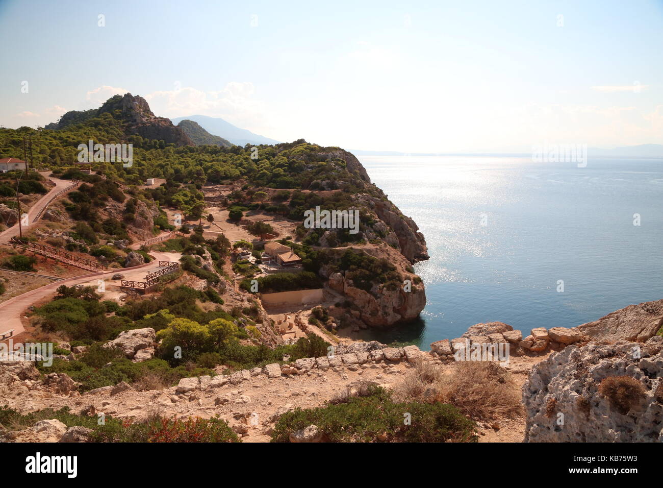 Heraion of Perachora, Greece Stock Photo Alamy