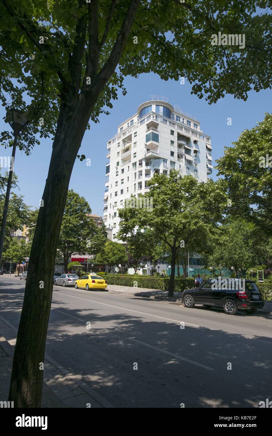 Tirana Capital of Albania May 2017 - Ish-Blloku Ex-Block | usage ...