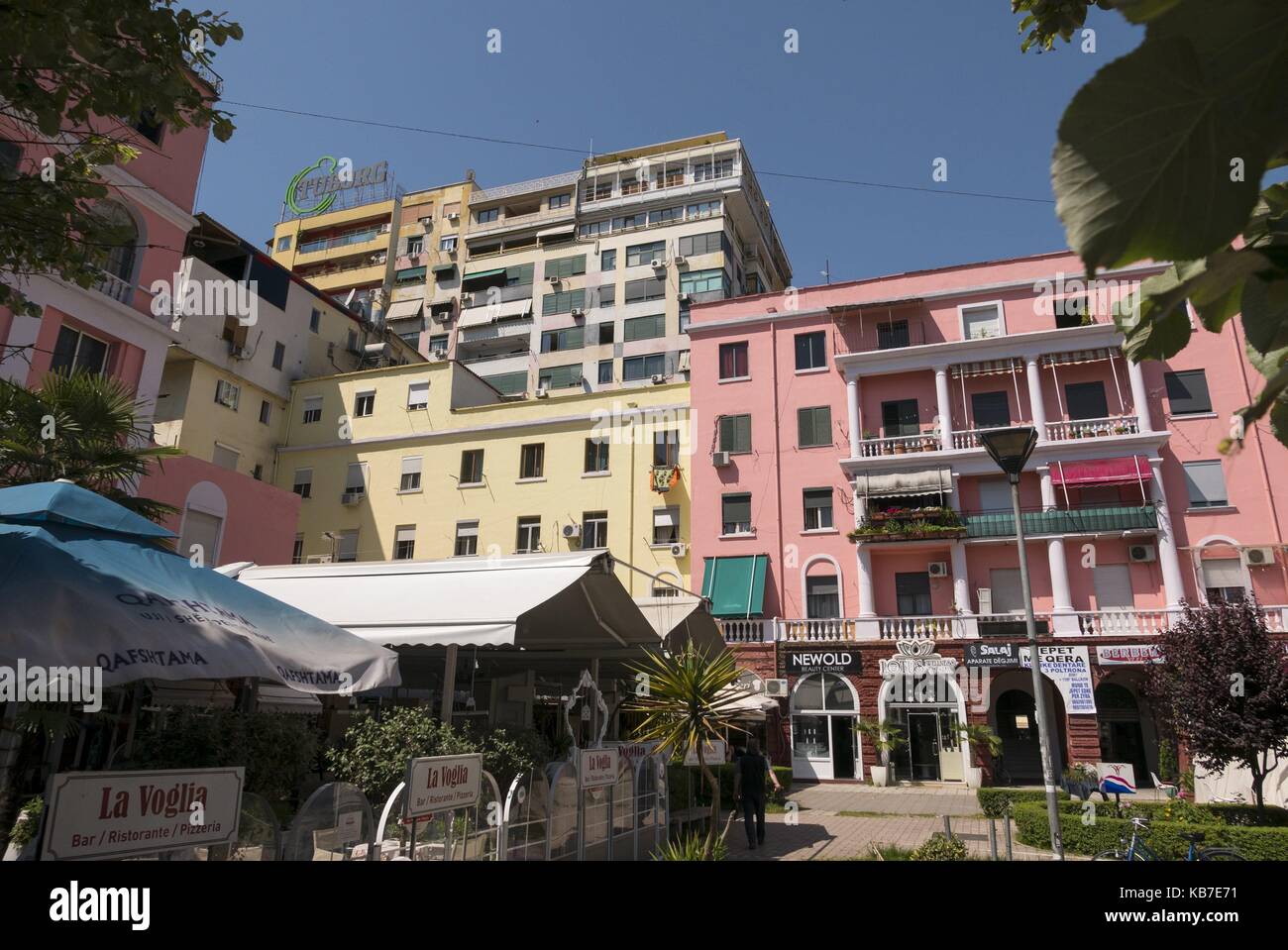 Tirana Capital of Albania May 2017 - Ish-Blloku Ex-Block | usage ...
