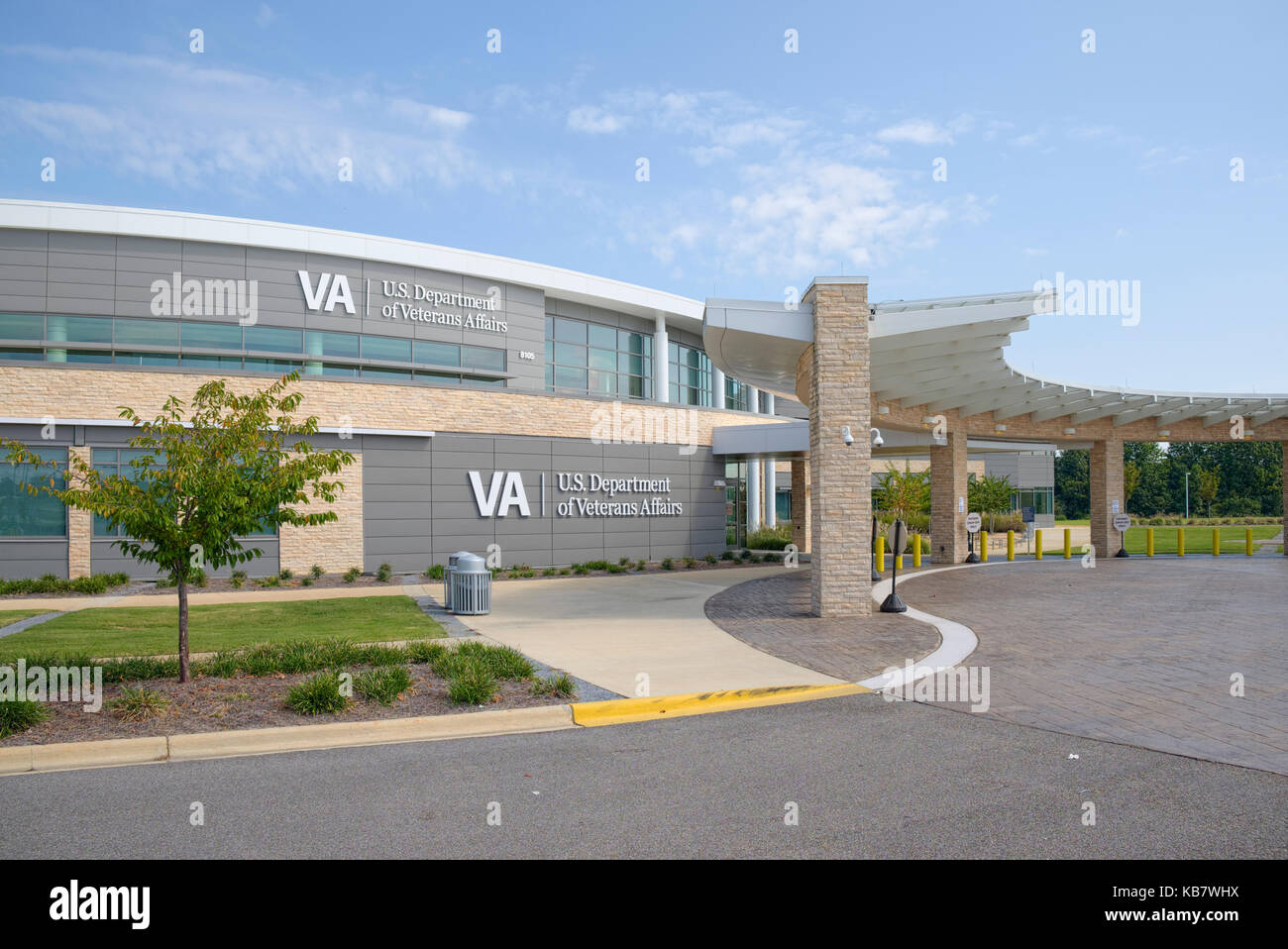 U.S. Department of Veterans Affairs, VA hospital, outpatient clinic in Montgomery, Alabama, United States. Stock Photo