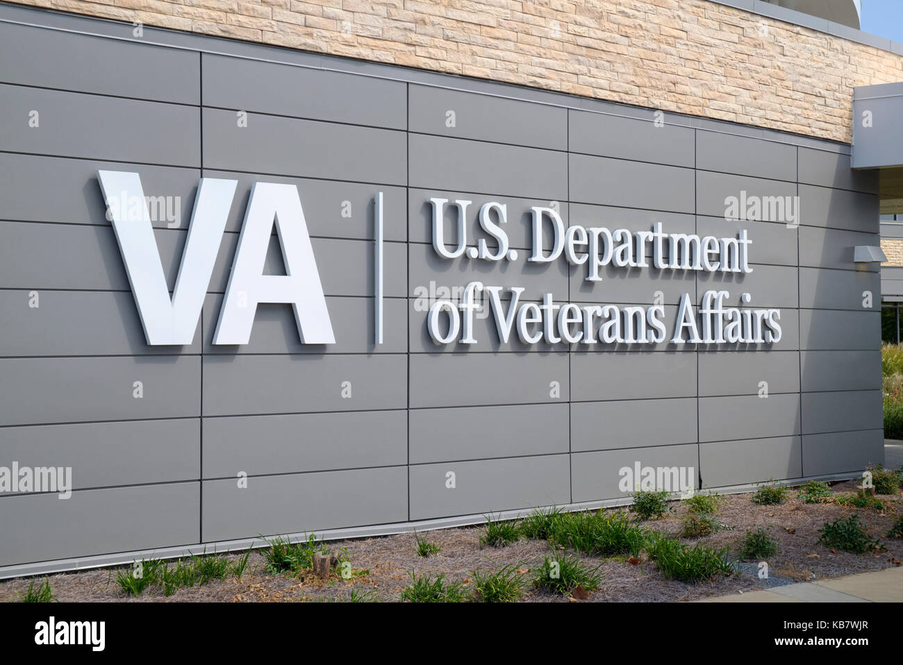 U.S. Department of Veterans Affairs, VA hospital, outpatient clinic in Montgomery, Alabama, United States. Stock Photo