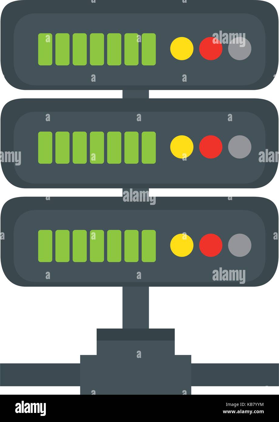 server data center icon vector illustration design Stock Vector Image ...