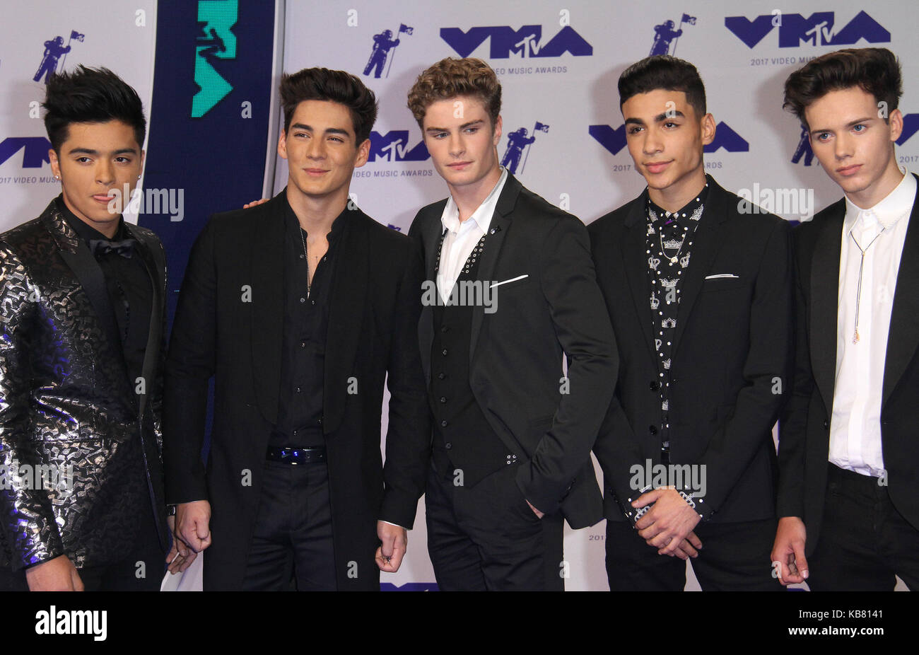 MTV Video Music Awards (VMA) 2017 Arrivals held at the Forum in Inglewood, California.  Featuring: Brady Tutton, Drew Ramos, Chance Perez, Sergio Calderon, Michael of ‘In Real Life’ Where: Los Angeles, California, United States When: 26 Aug 2017 Credit: Adriana M. Barraza/WENN.com Stock Photo