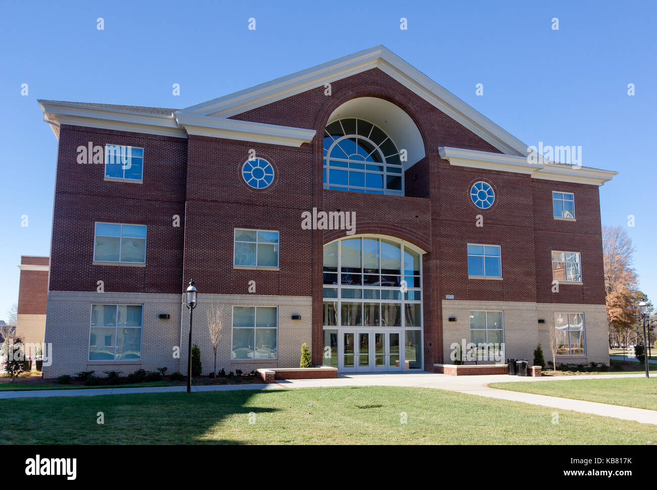 Global Neighborhood - Commons at Elon University in Elon, North Carolina.  Built in 2014. Stock Photo