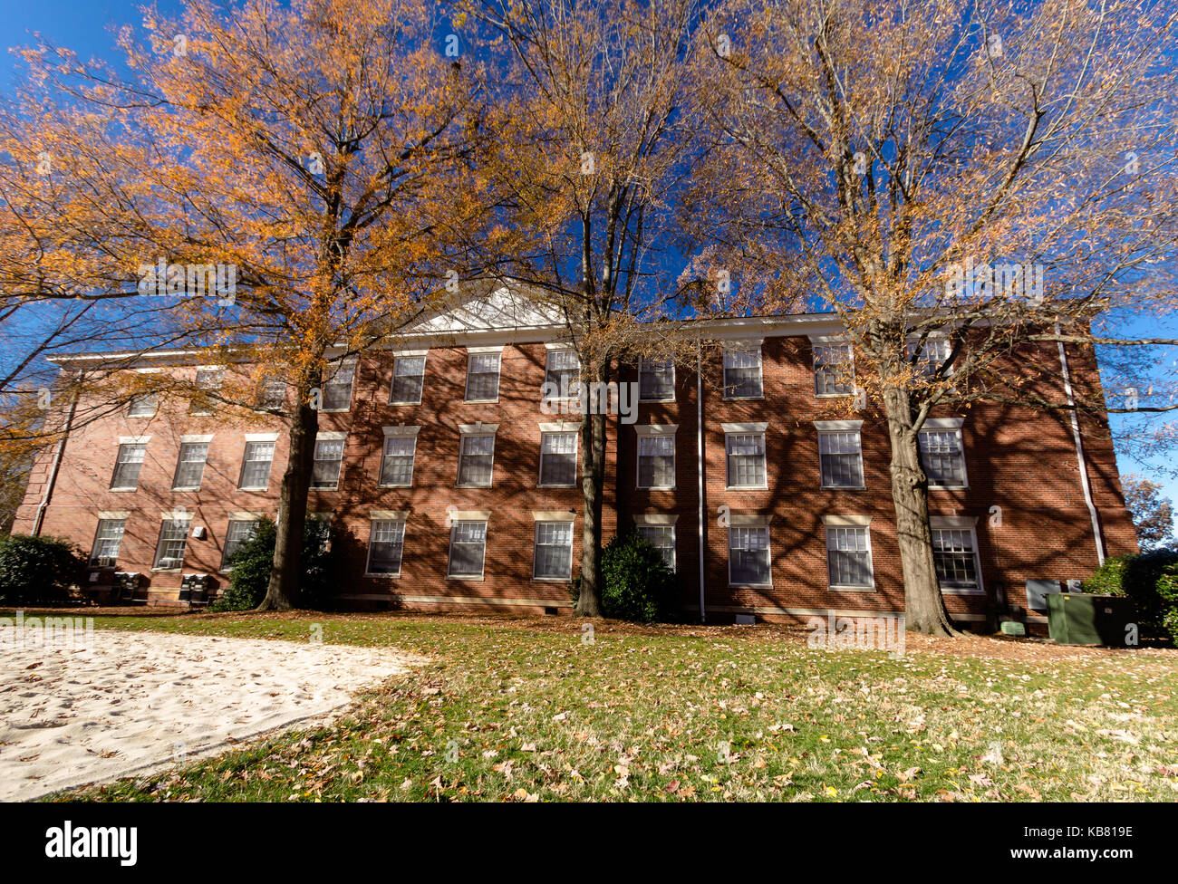 Sloan Hall at Elon University in Elon, North Carolina. Built in 1960