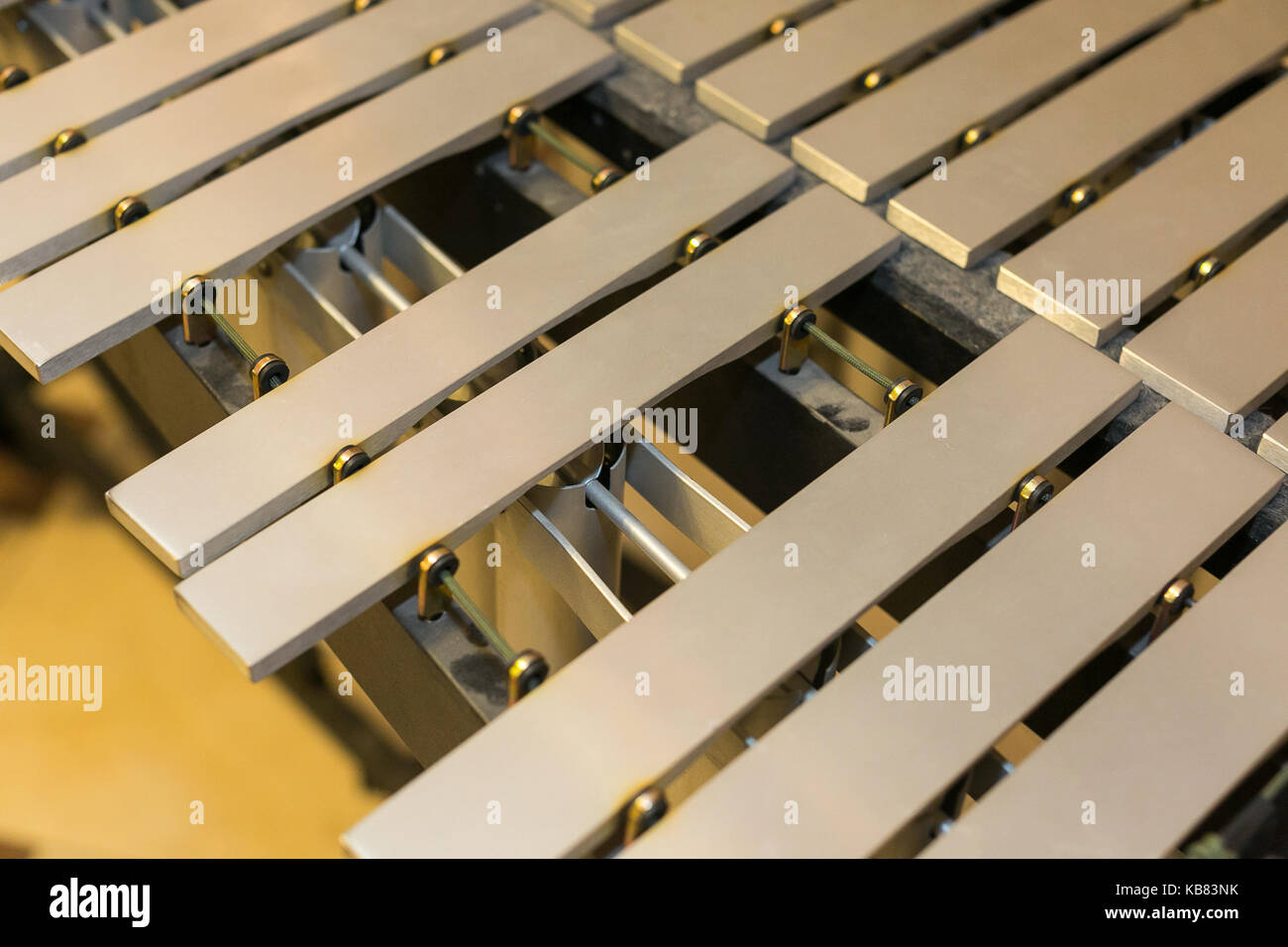 xylophone, musical percussion instruments concept closeup on