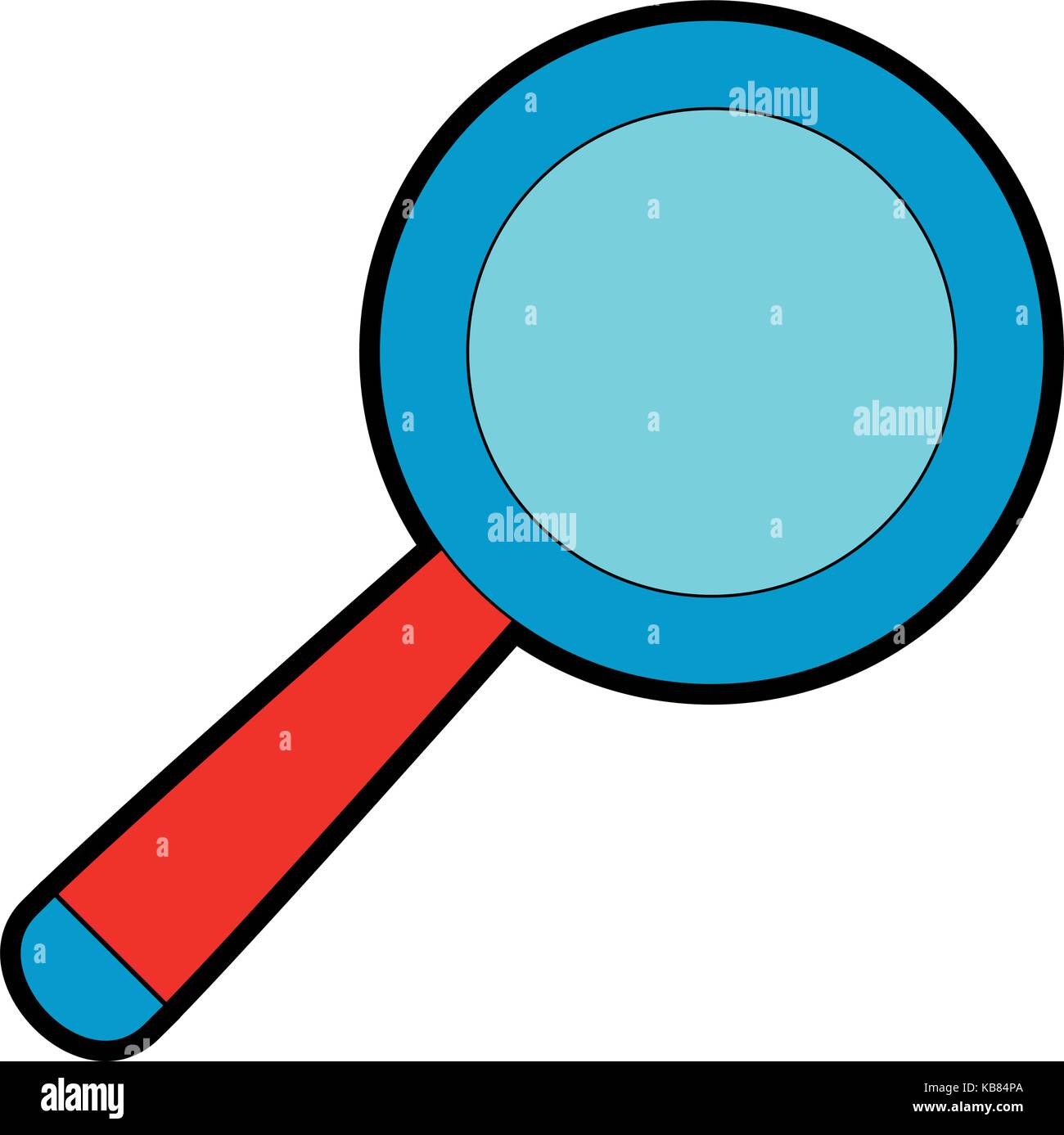 magnifying glass isolated icon vector illustration design Stock Vector ...