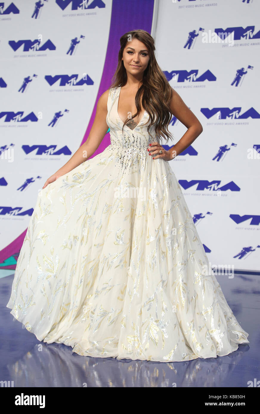 2017 MTV Video Music Awards Featuring: Andrea Russett Where: Inglewood