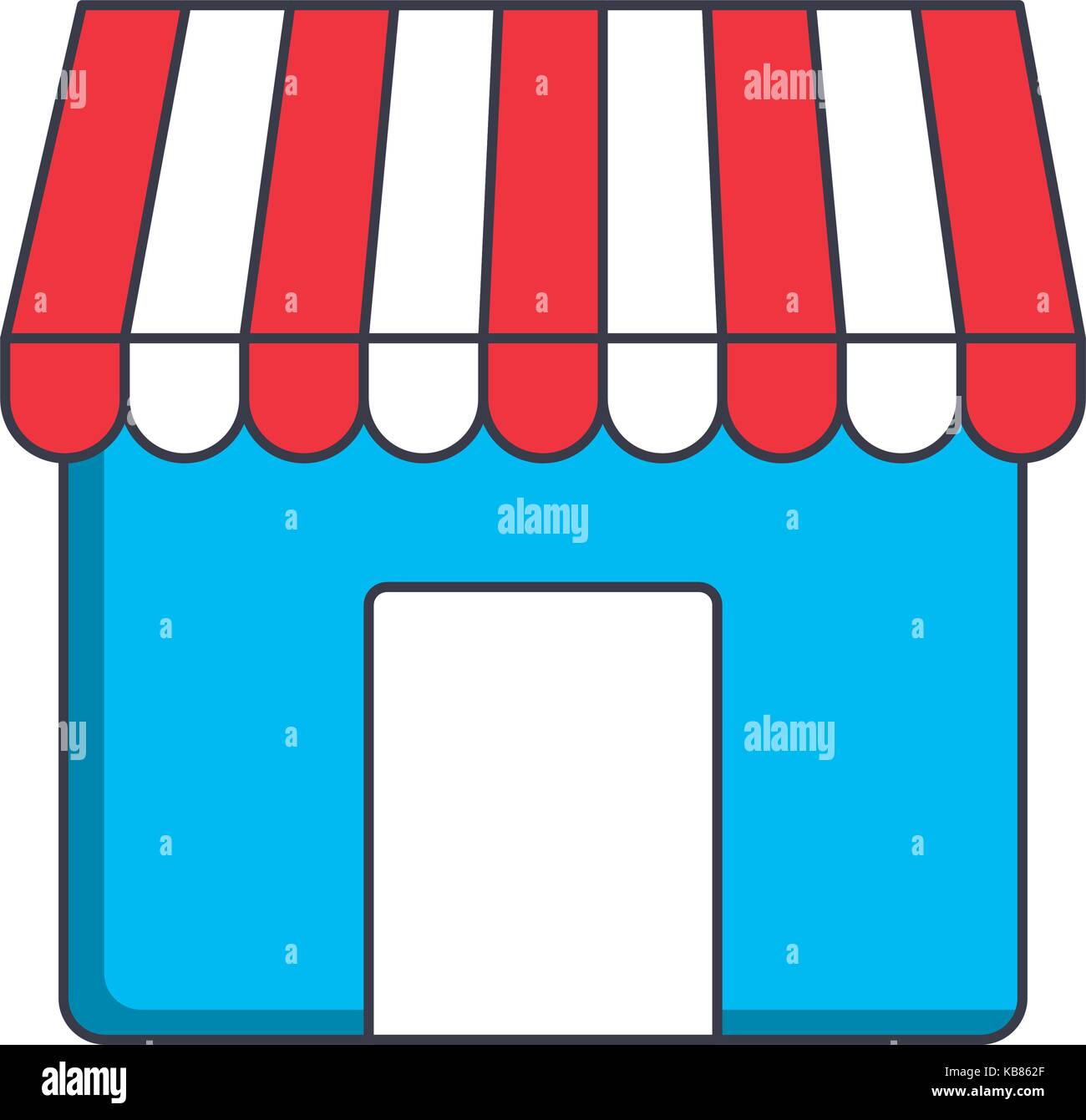 store icon over white background vector illustration Stock Vector Image ...
