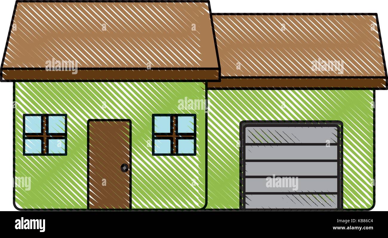 house icon over white background vector illustration Stock Vector Image ...