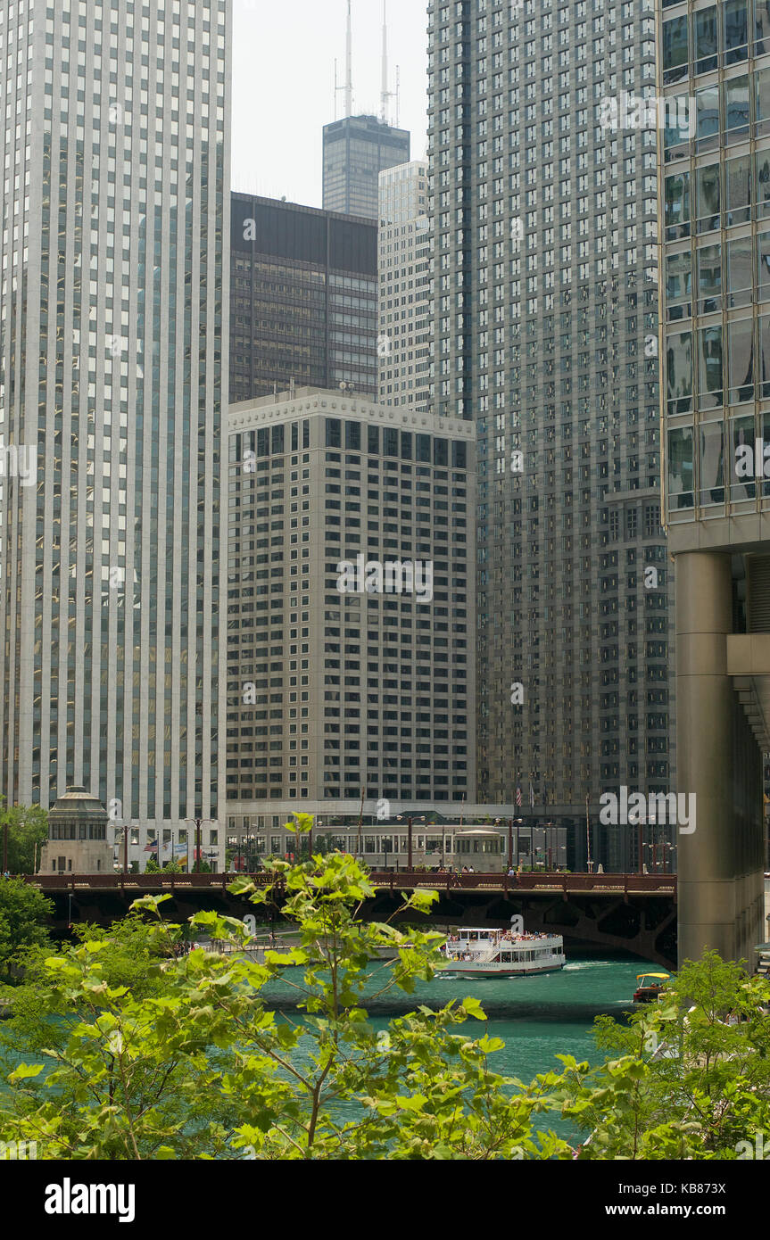 Skyscrapers in Chicago Stock Photo - Alamy