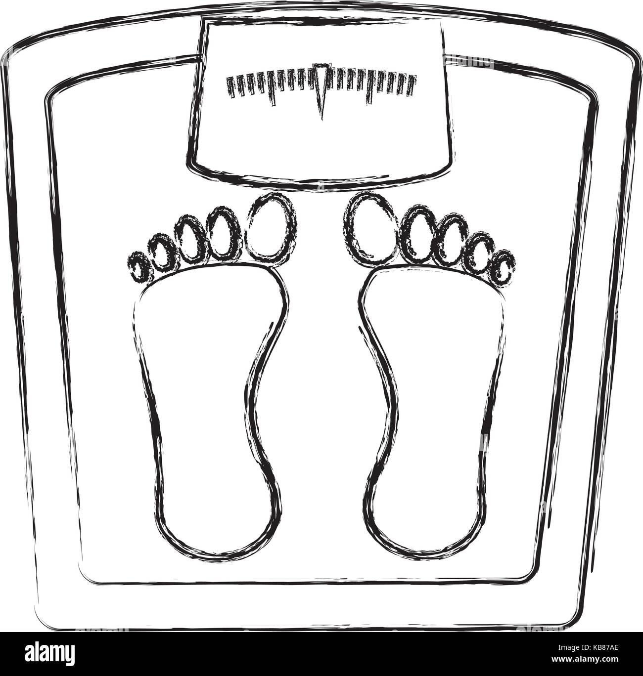 scale weight measure icon vector illustration design Stock Vector Image