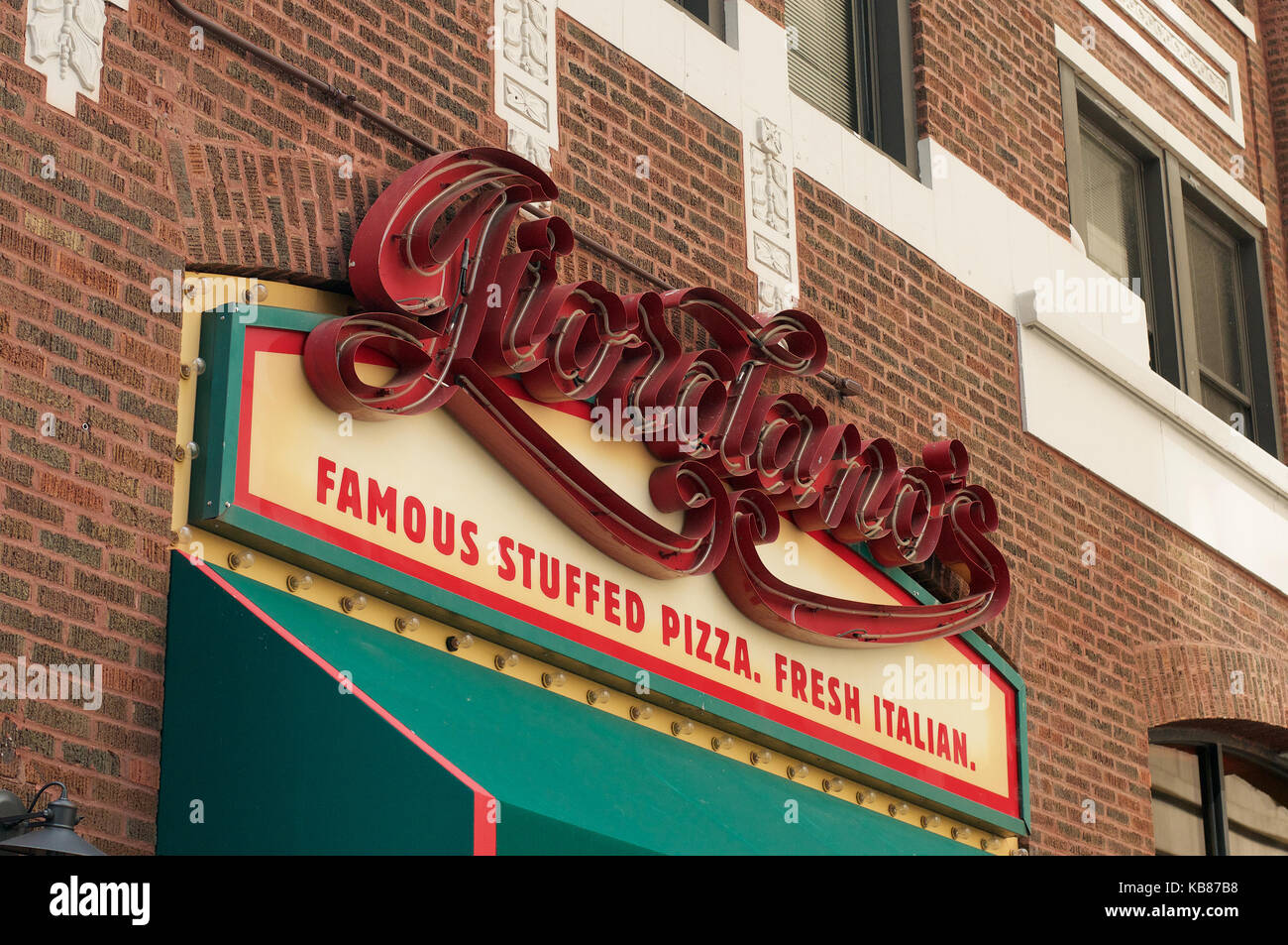 Giordano's Pizzeria and restaurant in Chicago Stock Photo - Alamy