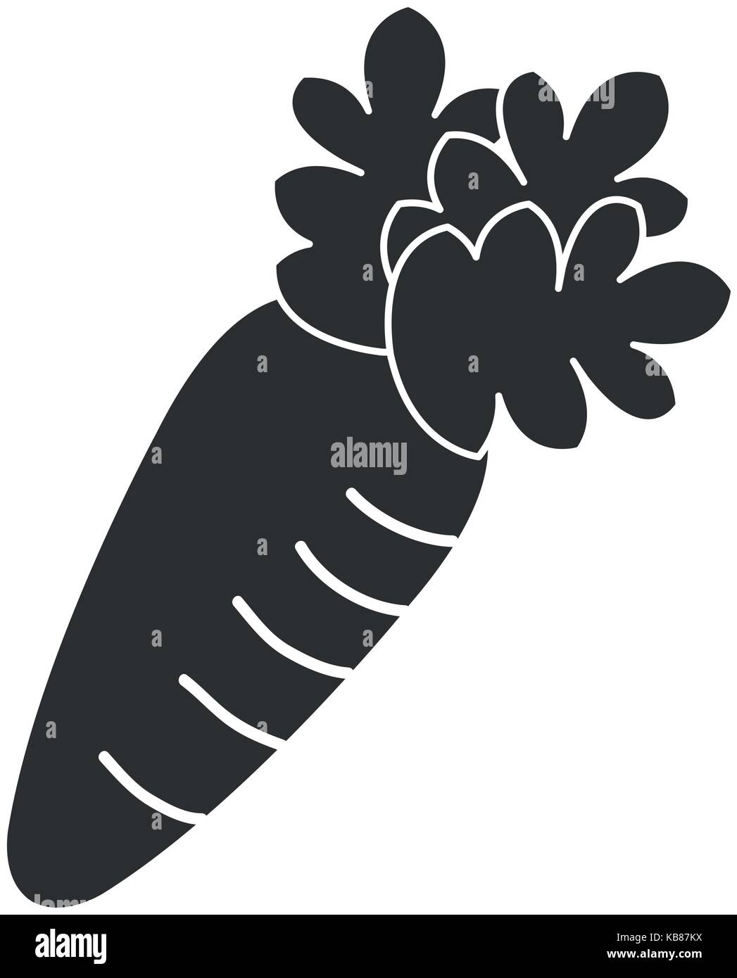 carrot fresh vegetable icon vector illustration design Stock Vector ...