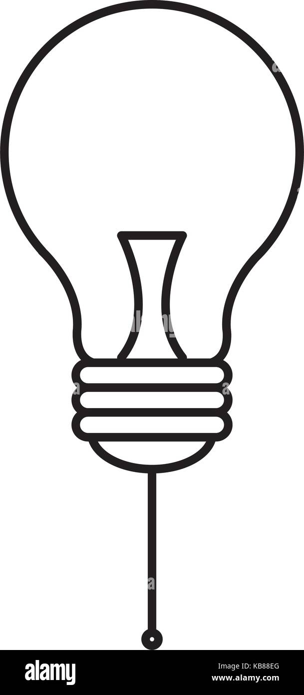 bulb light isolated icon vector illustration design Stock Vector Image ...