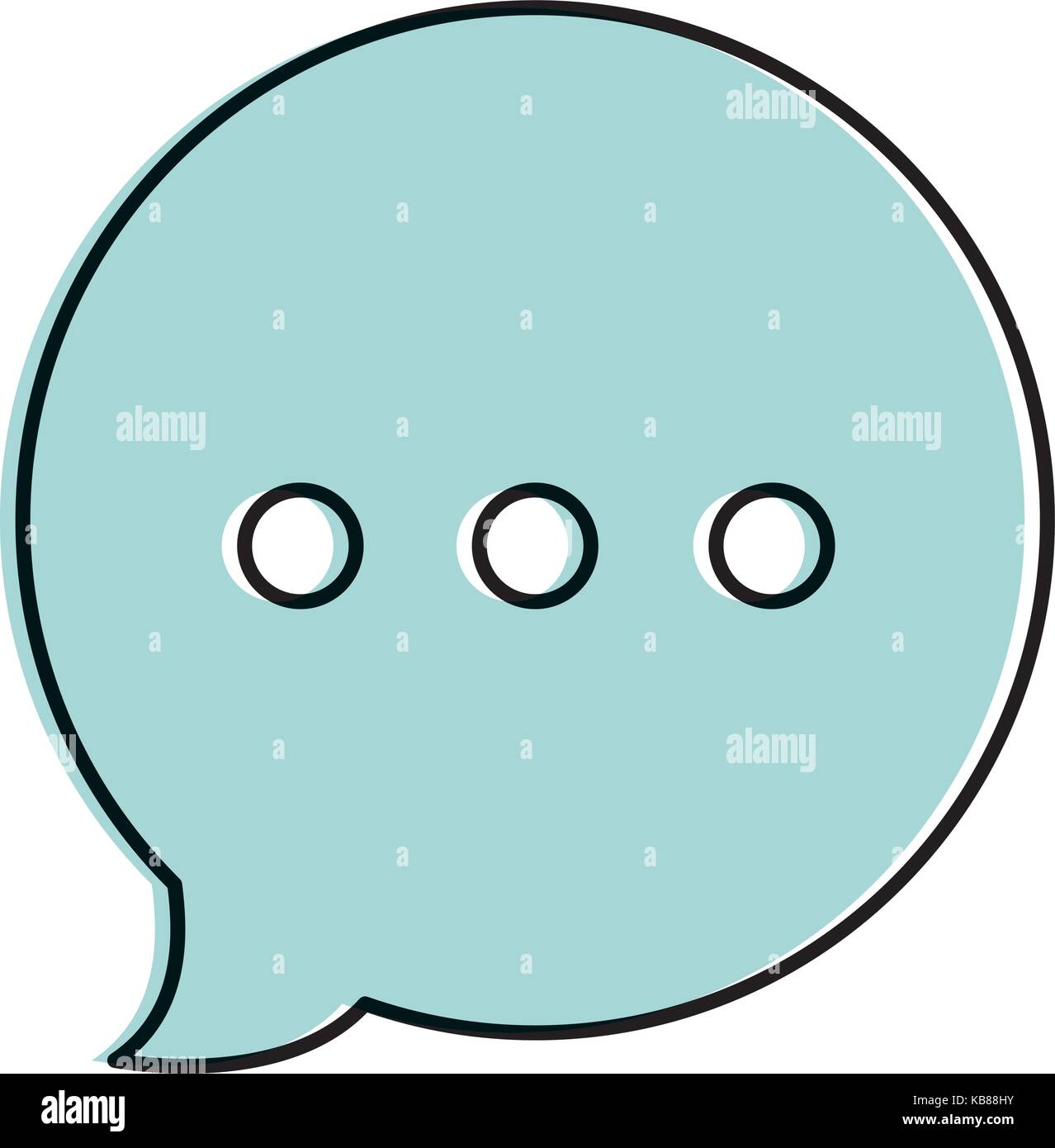 speech bubble isolated icon vector illustration design Stock Vector ...