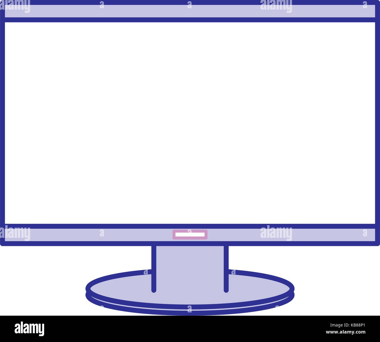 computer display isolated icon vector illustration design Stock Vector ...