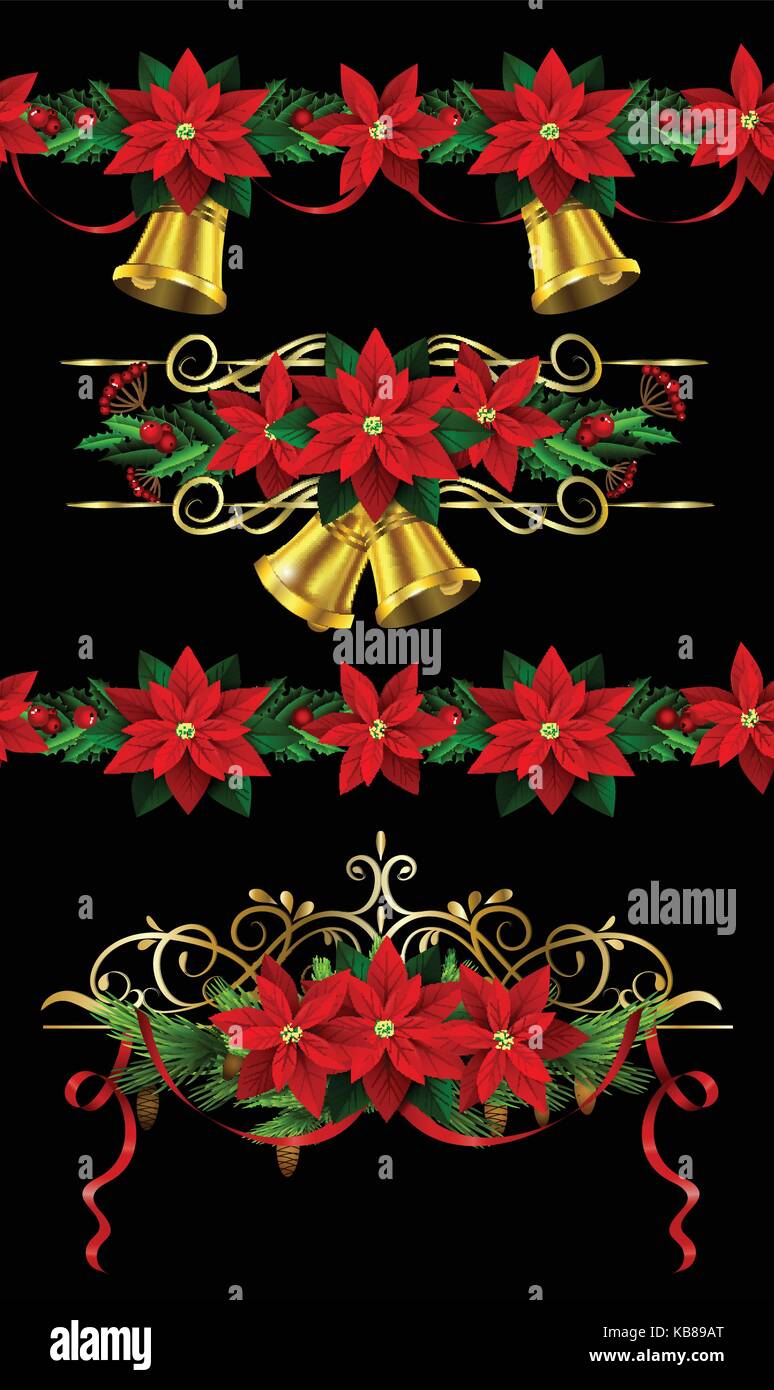 Christmas set elements for your designs Stock Vector Image & Art - Alamy