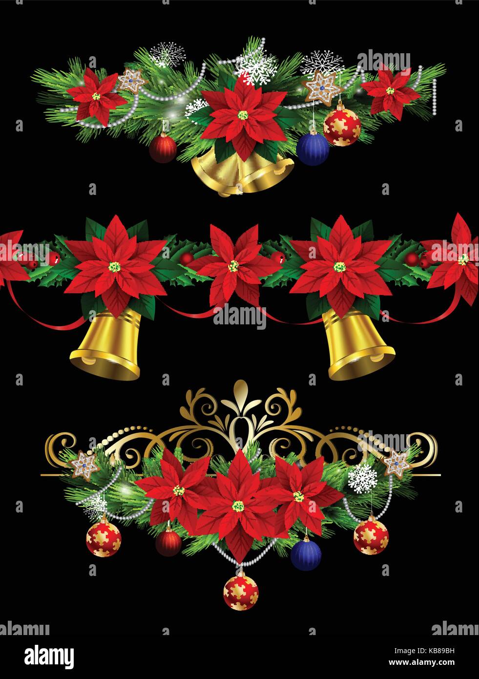 Christmas set elements for your designs Stock Vector Image & Art - Alamy