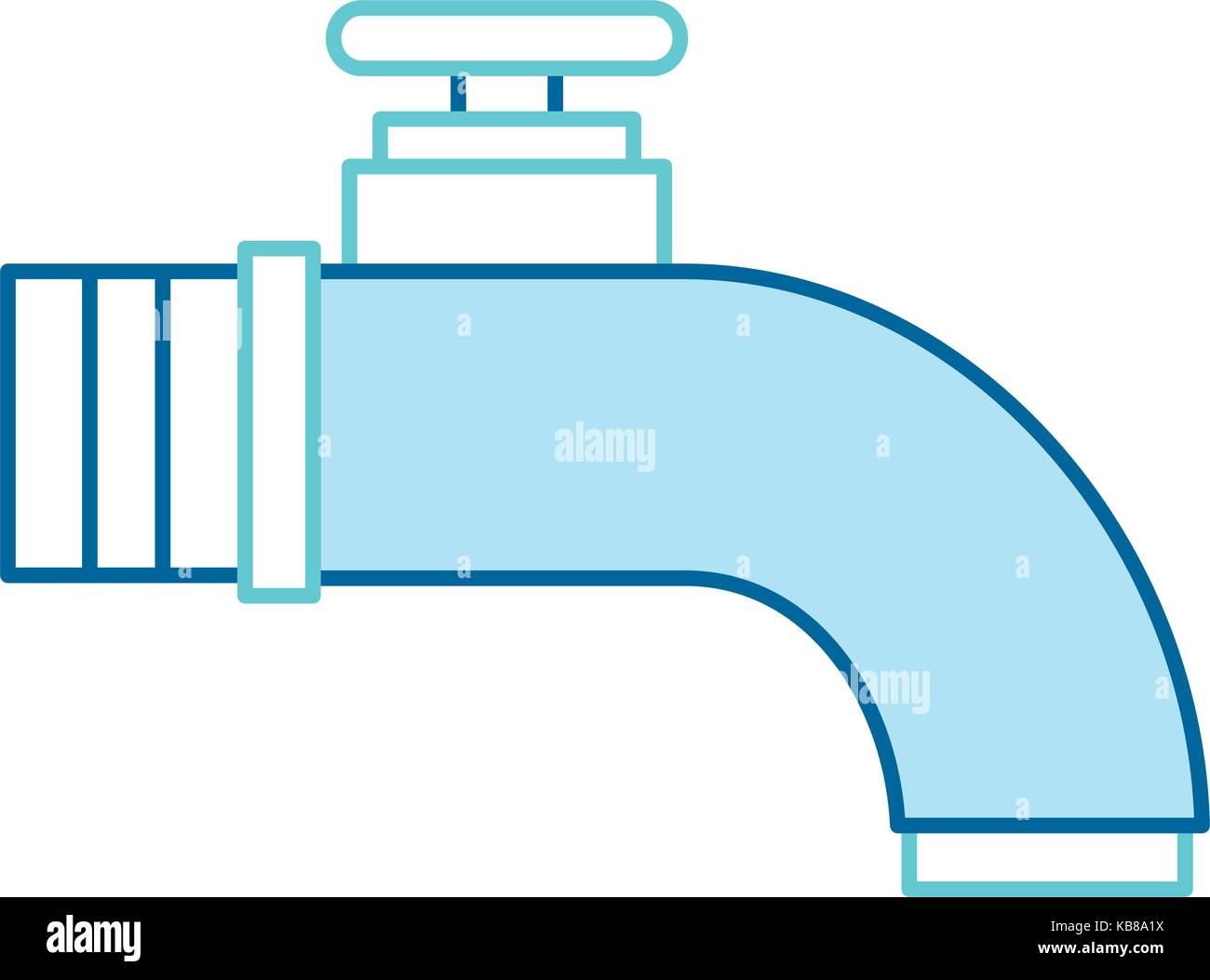 water tap isolated icon Stock Vector Image & Art - Alamy