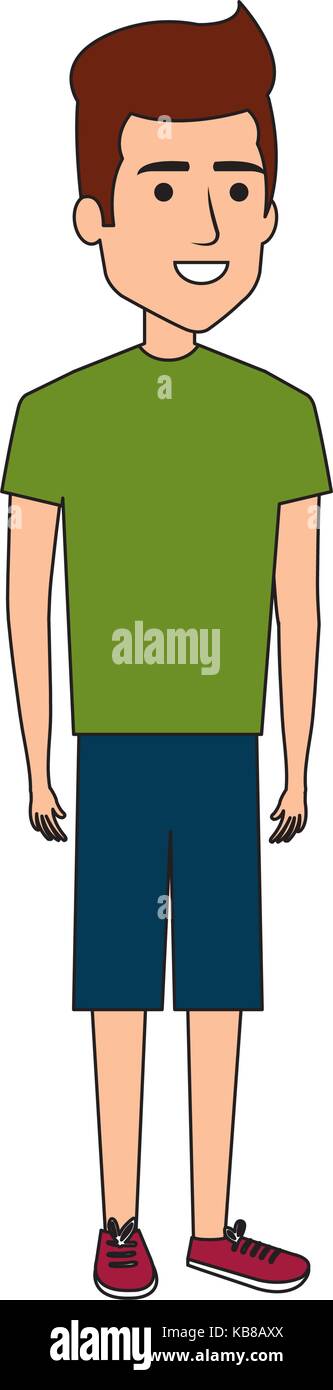 young man avatar character Stock Vector Image & Art - Alamy