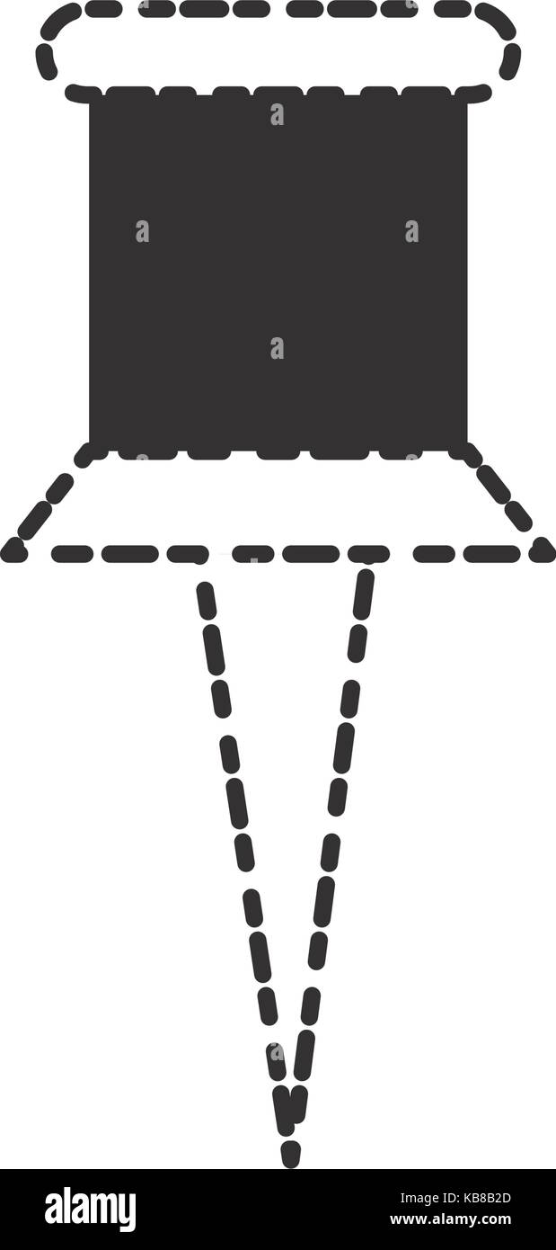 push pin icon Stock Vector Image & Art - Alamy