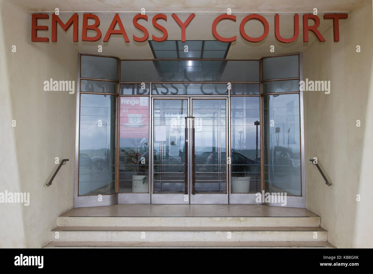Embassy Court Wells Coates Modernist Masterpiece In Hove Stock