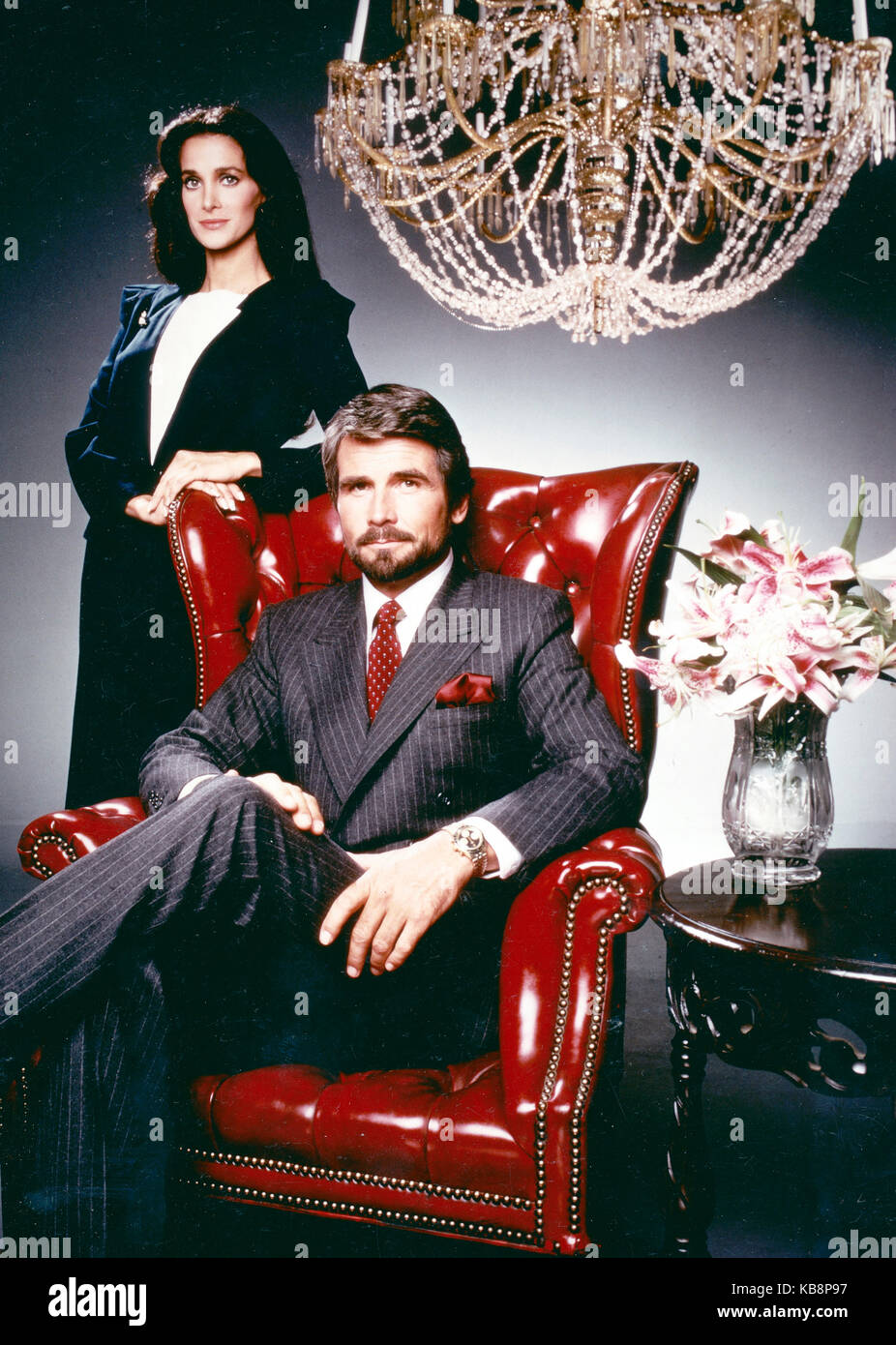 Hotel, USA 1983, Produktion: Aaron Spelling, Darsteller: James Brolin, Connie Sellecca Stock Photo
