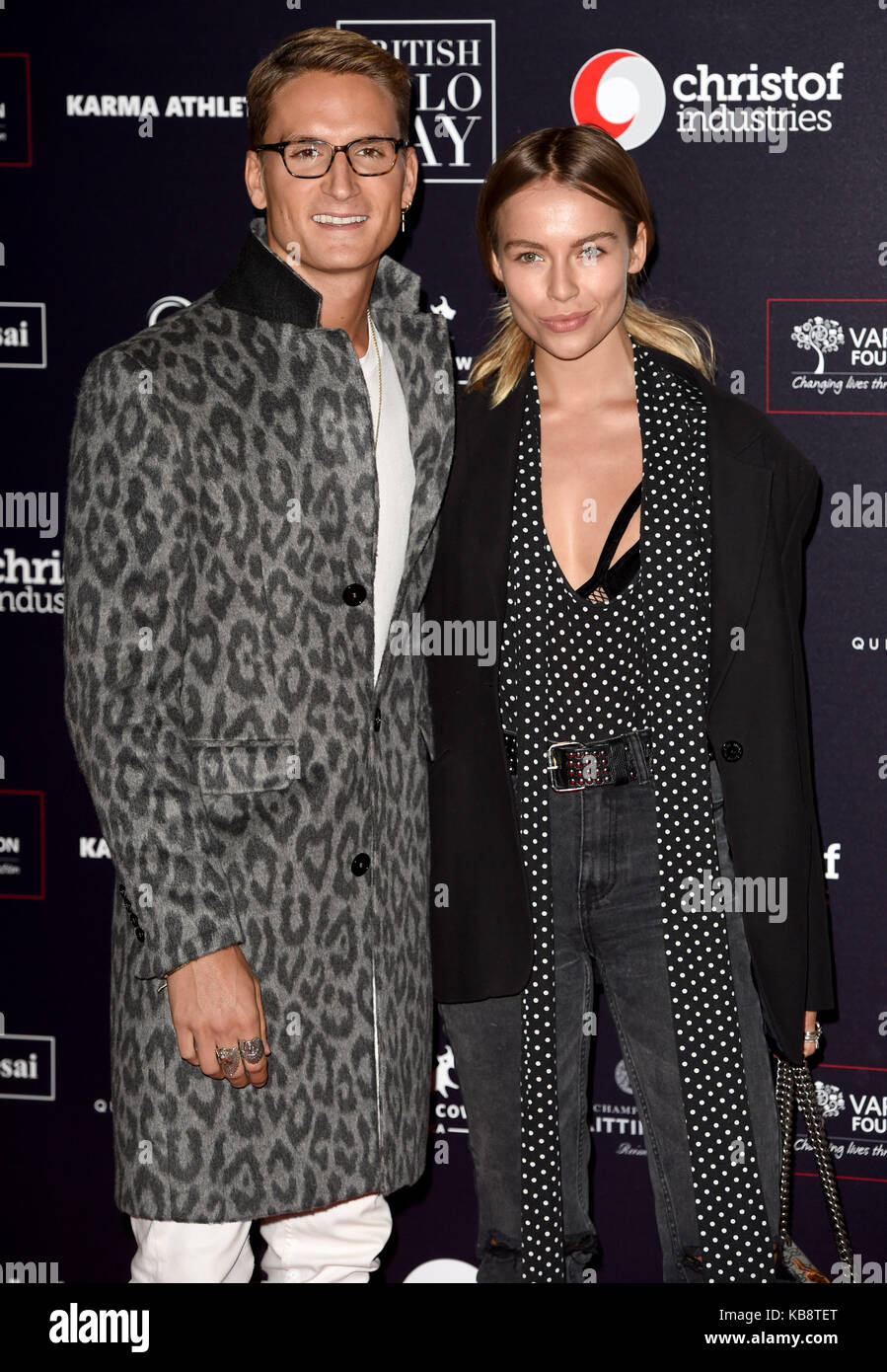 Photo Must Be Credited ©Alpha Press 079965 27/09/2017 Ollie Oliver  Proudlock, Emma Louise Connolly Sacha Jafri 18 Year Retrospective at The  Saatchi Gallery London Stock Photo - Alamy