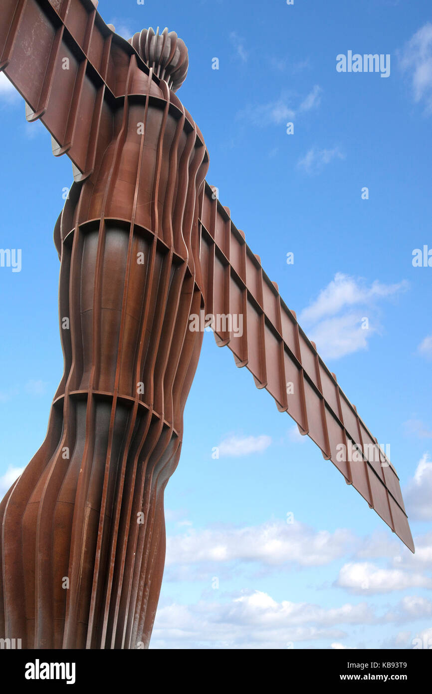 The Angel of the North is a contemporary sculpture, designed by Antony