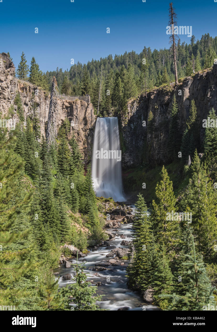 Summer tumalo falls hi-res stock photography and images - Alamy