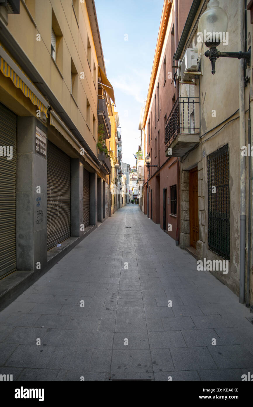 Barcelona Streets, Spain Stock Photo - Alamy