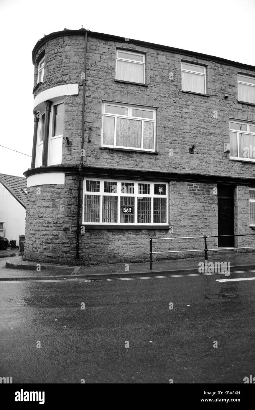 The Otley Arms, Forest Road, Trefforest Stock Photo Alamy