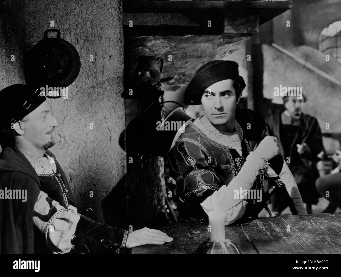 Prince of Foxes, aka: In den Klauen des Borgia, USA 1949, Regie: Henry King, Darsteller: Tyrone Power (rechts) Stock Photo