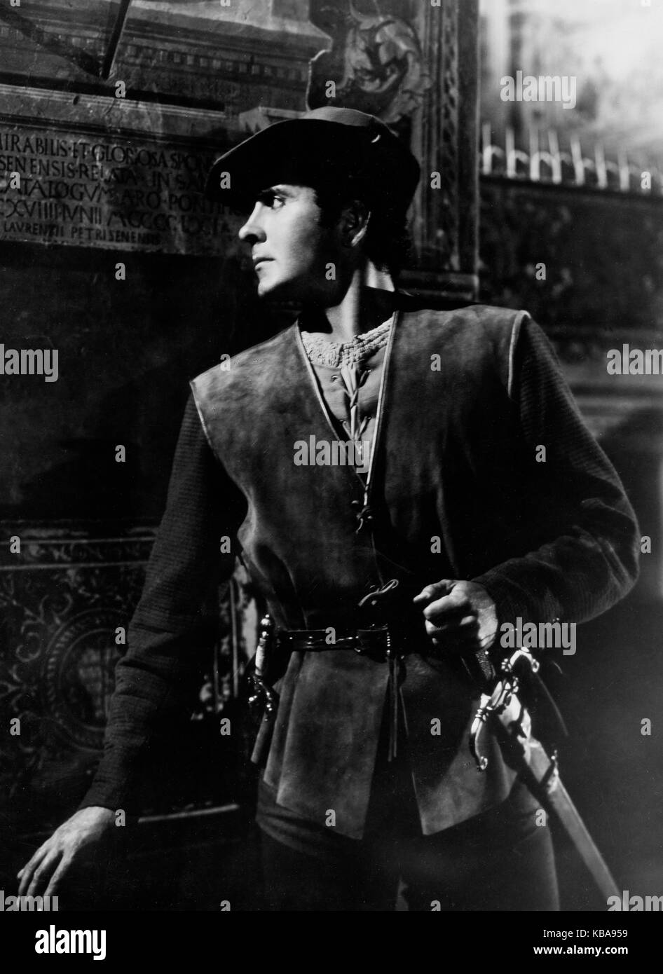 Prince of Foxes, aka: In den Klauen des Borgia, USA 1949, Regie: Henry King, Darsteller: Tyrone Power Stock Photo
