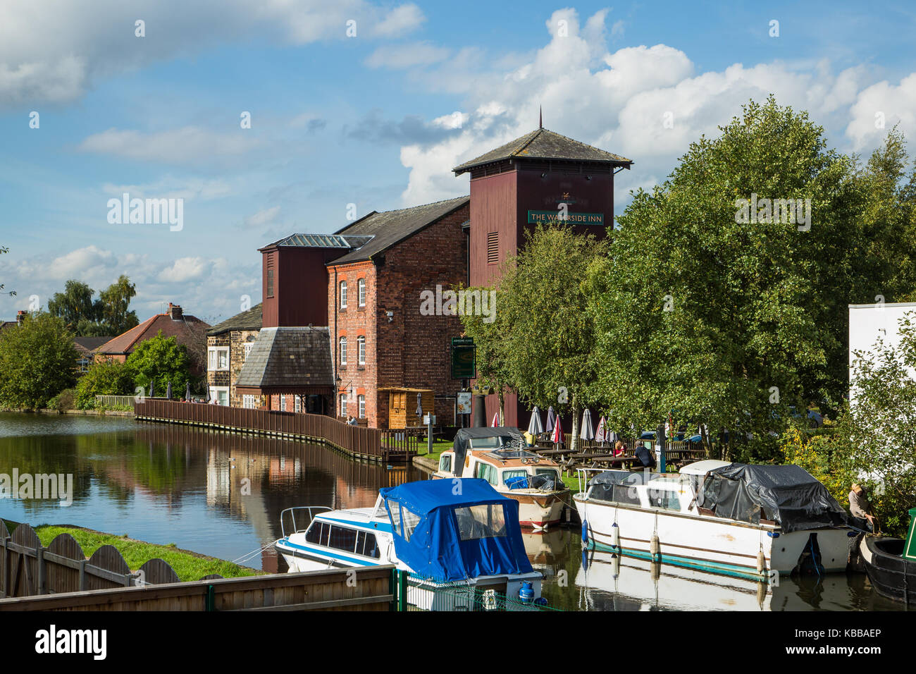 The Waterside Inn In Leigh, England, UK Stock Photo