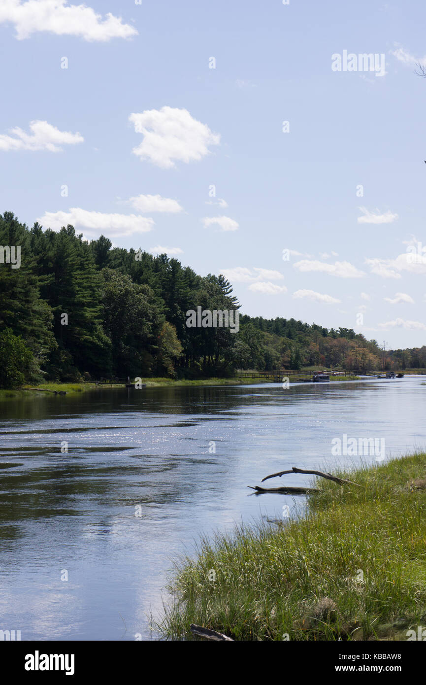 North River, Norwell Massachusetts Stock Photo Alamy