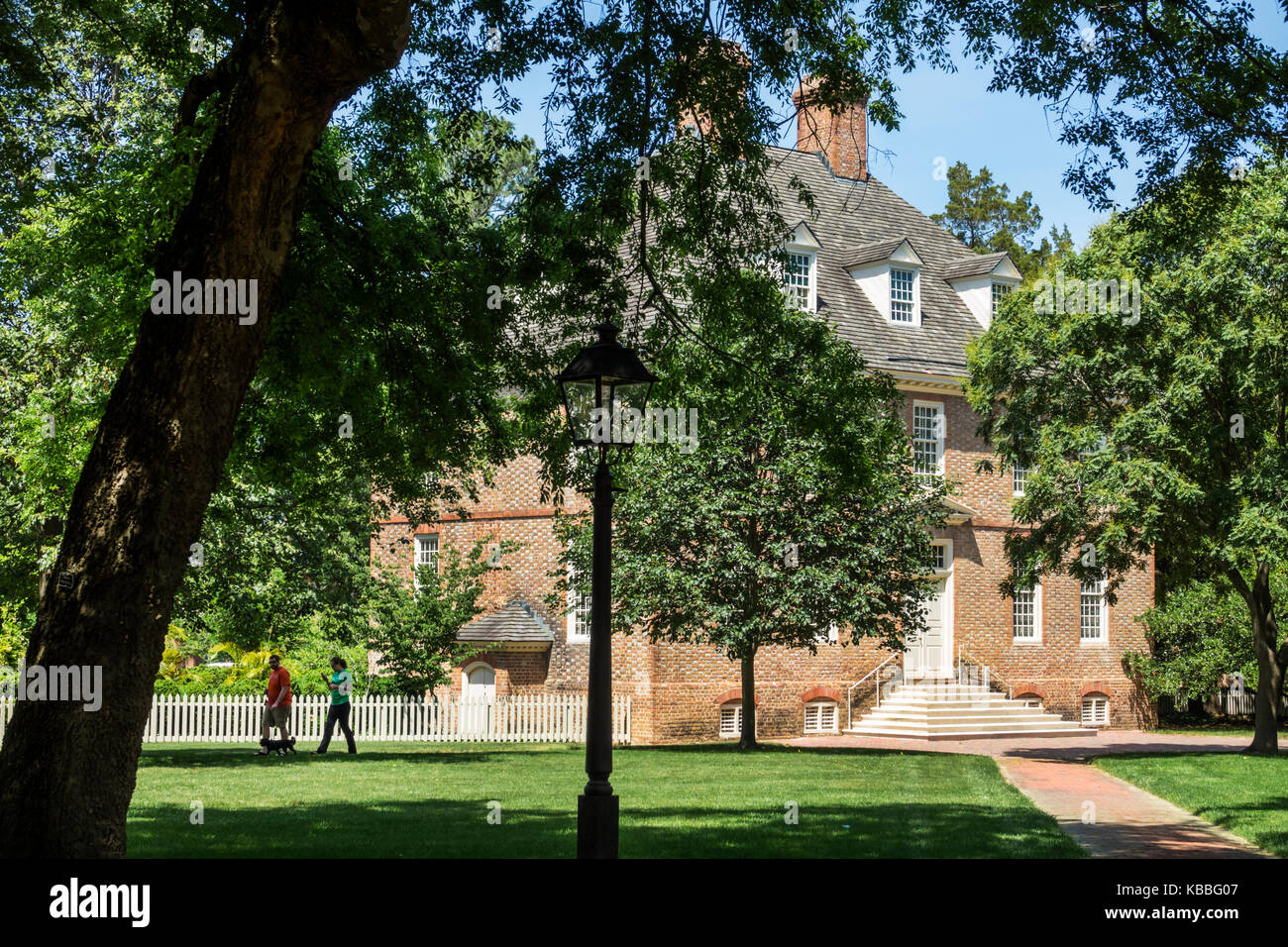 18th Century Colonial House America Stock Photos & 18th Century