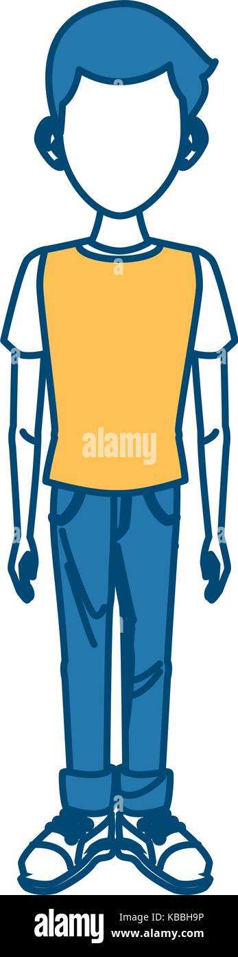 Young man cartoon Stock Vector Image & Art - Alamy