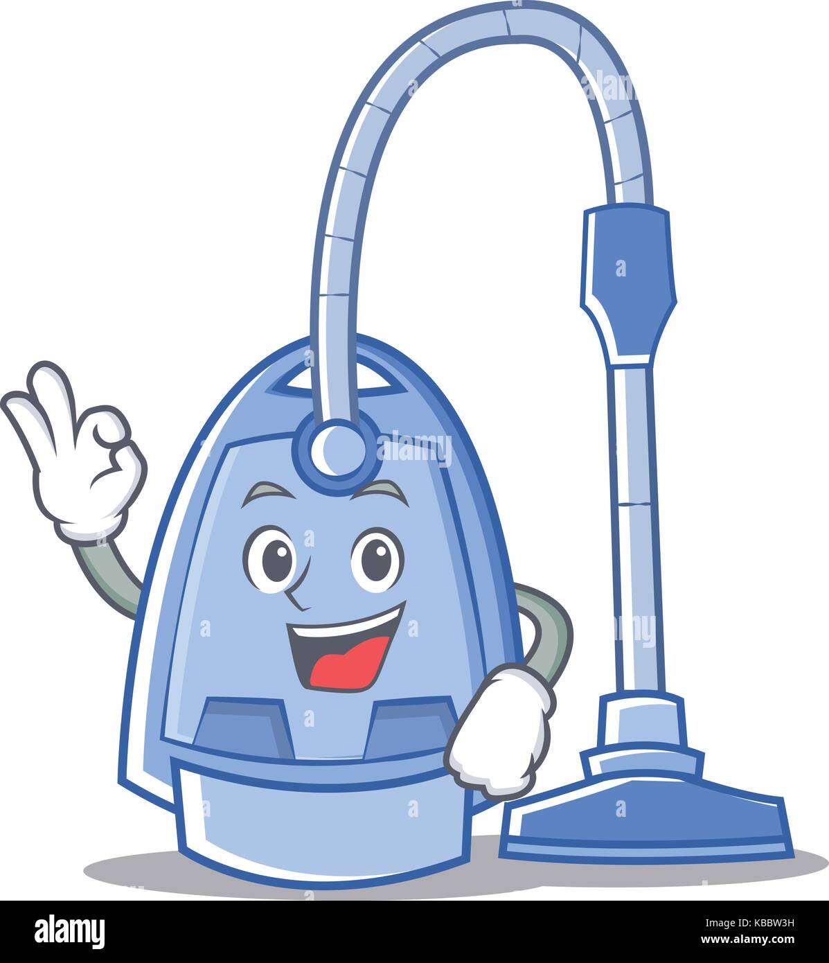 Okay vacuum cleaner character cartoon Stock Vector Image & Art Alamy