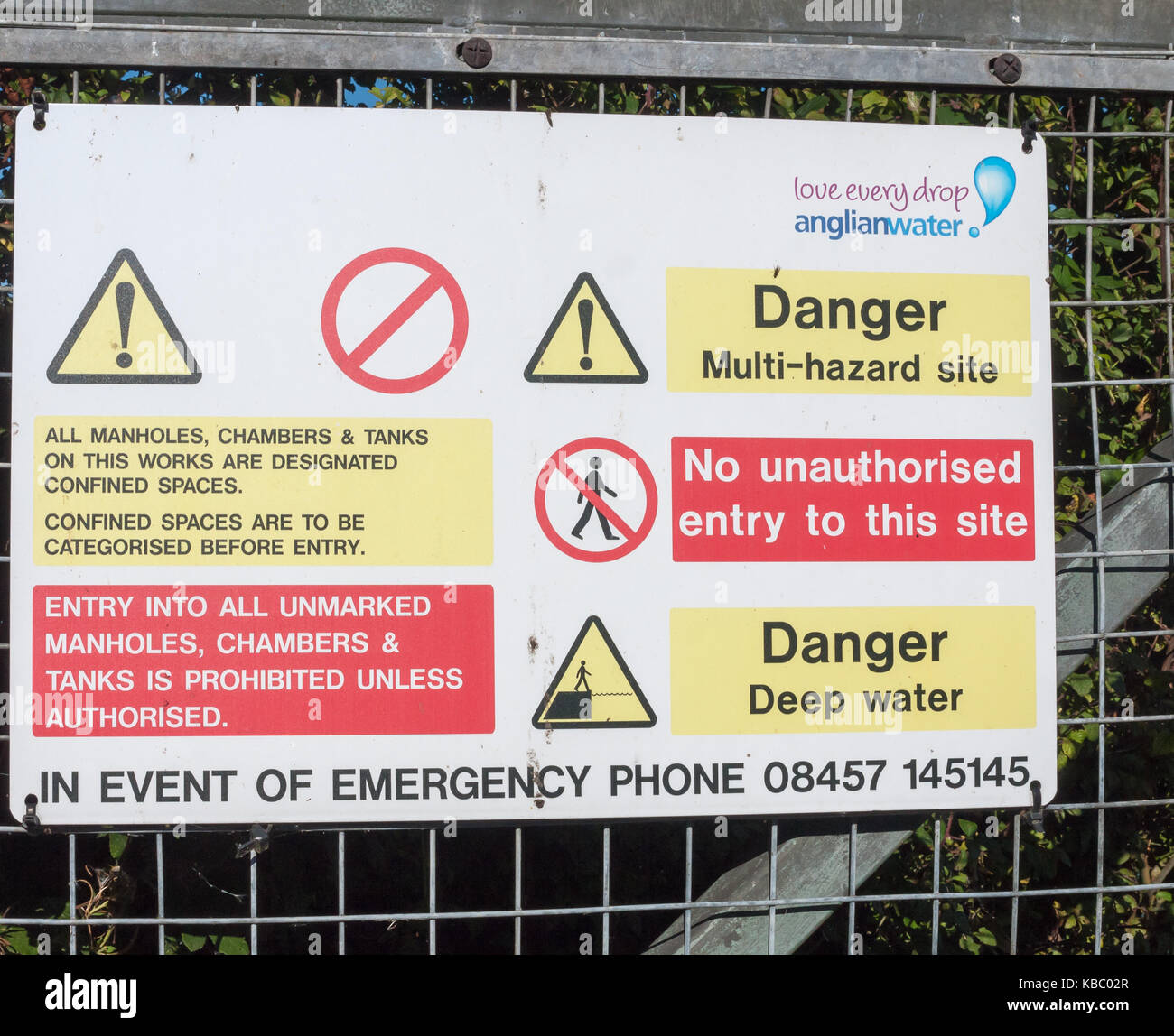 Health And Safety Notice Board High Resolution Stock Photography and