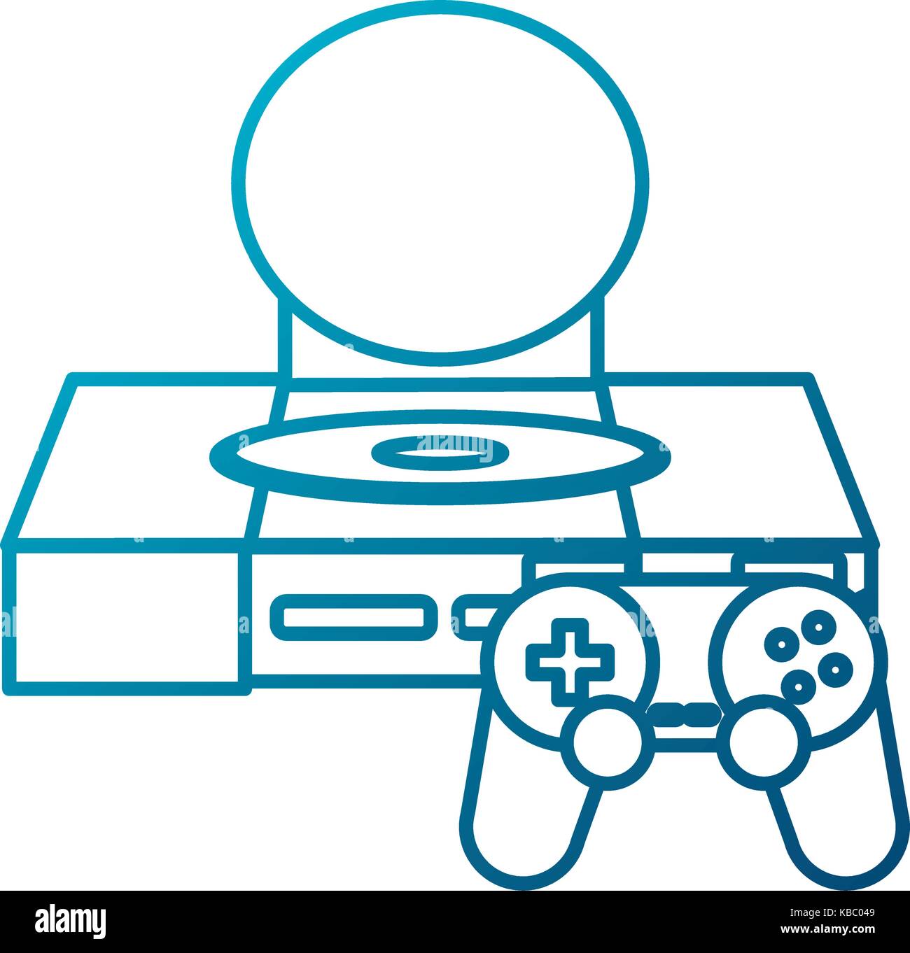 Console videogame isolated Stock Vector Image & Art - Alamy