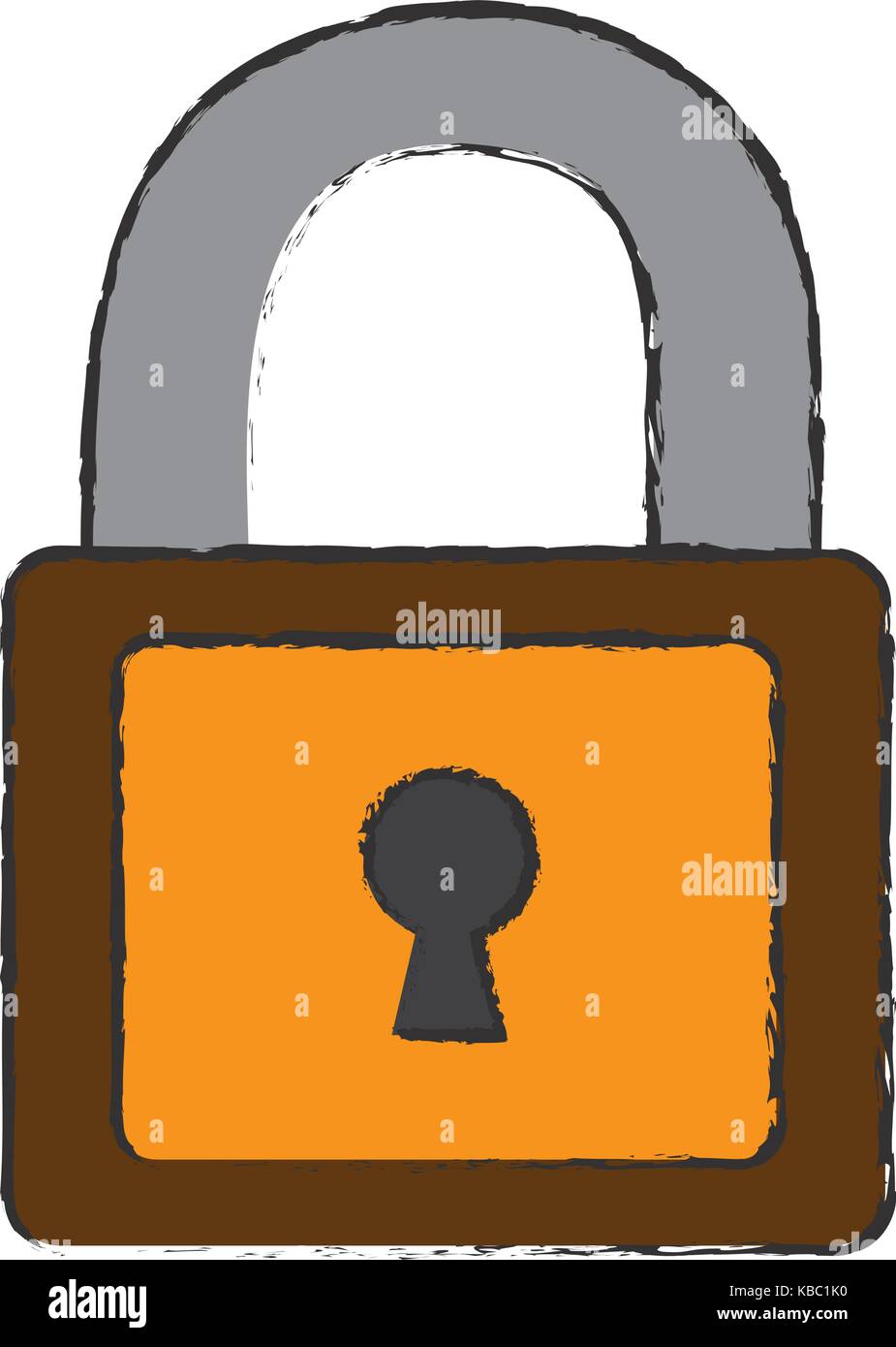 padlock icon image Stock Vector Image & Art - Alamy