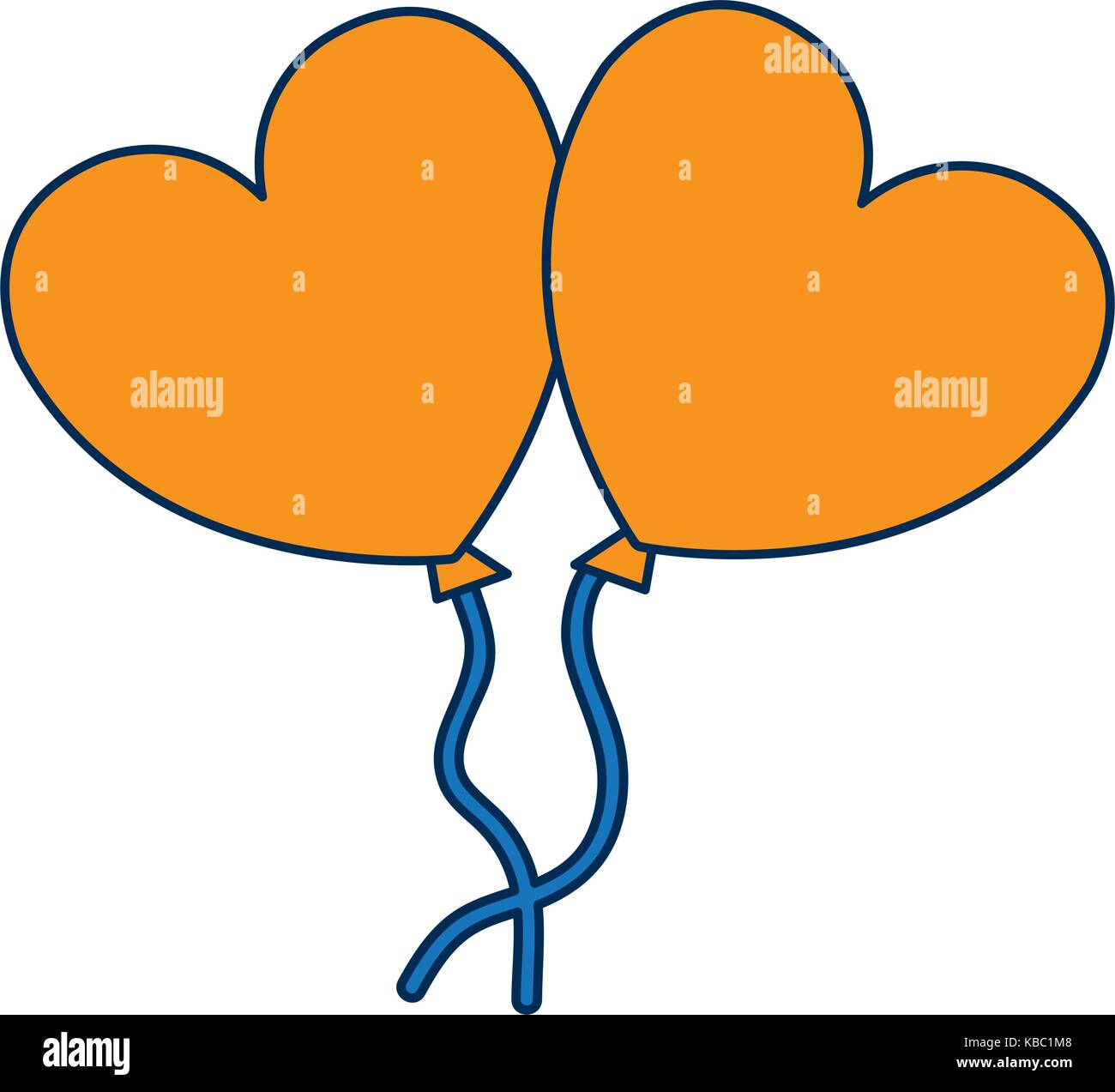 heart balloons icon Stock Vector Image & Art - Alamy