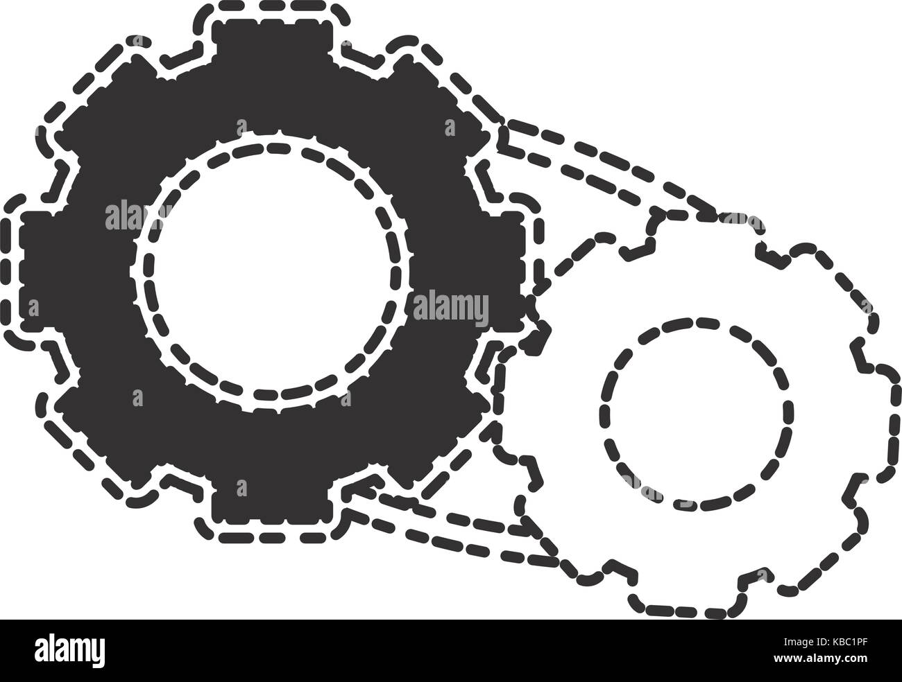 gear wheel icon Stock Vector Image & Art - Alamy