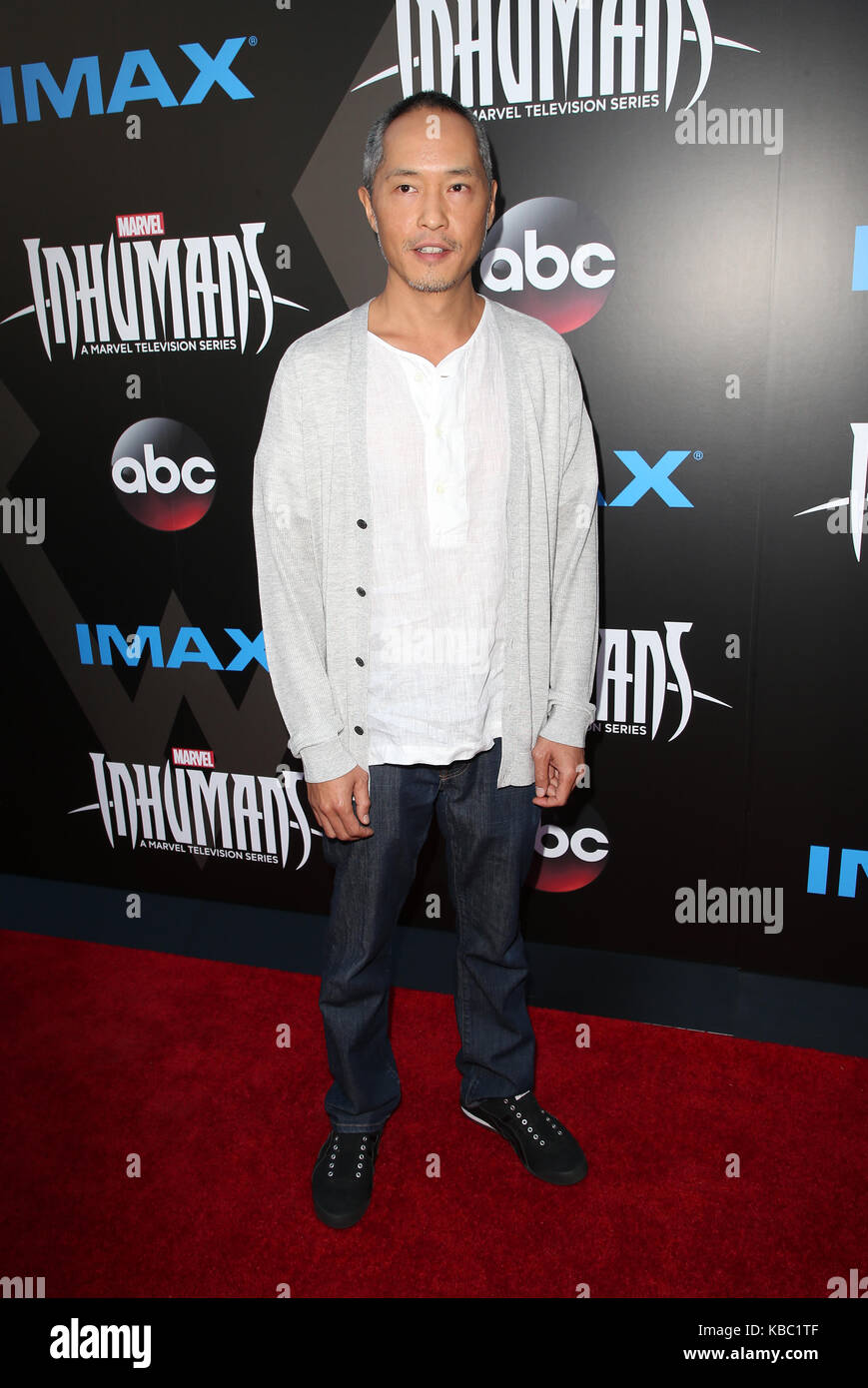 Premiere of ABC and Marvel's 'Inhumans' - Arrivals  Featuring: Ken Leung Where: Universal City, California, United States When: 28 Aug 2017 Credit: FayesVision/WENN.com Stock Photo