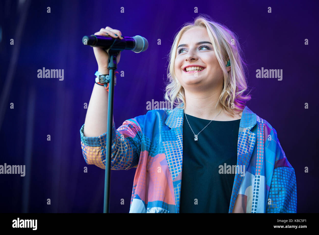 The British singer, songwriter and electronic music artist Holly