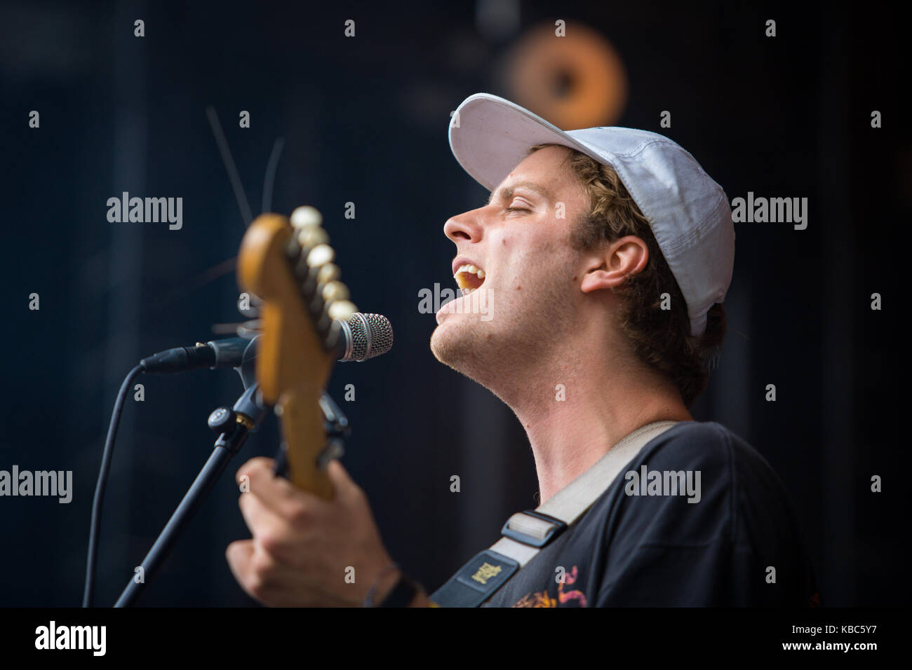 The Canadian singer, songwriter and rock musician Mac DeMarco performs a live concert at the